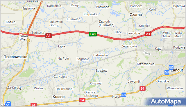 mapa Palikówka, Palikówka na mapie Targeo