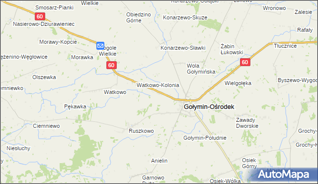 mapa Stary Kałęczyn, Stary Kałęczyn na mapie Targeo