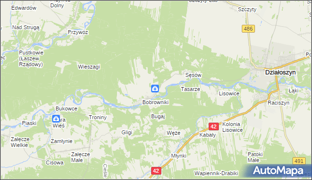 mapa Kapituła, Kapituła na mapie Targeo