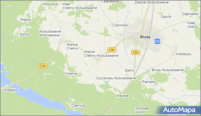 mapa Czyczkowy, Czyczkowy na mapie Targeo