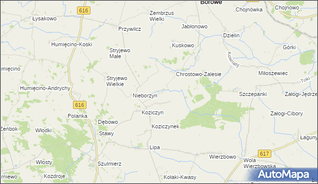 mapa Radomka, Radomka na mapie Targeo