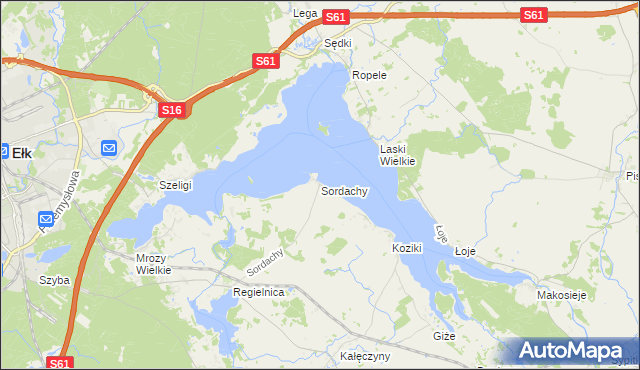 mapa Sordachy, Sordachy na mapie Targeo