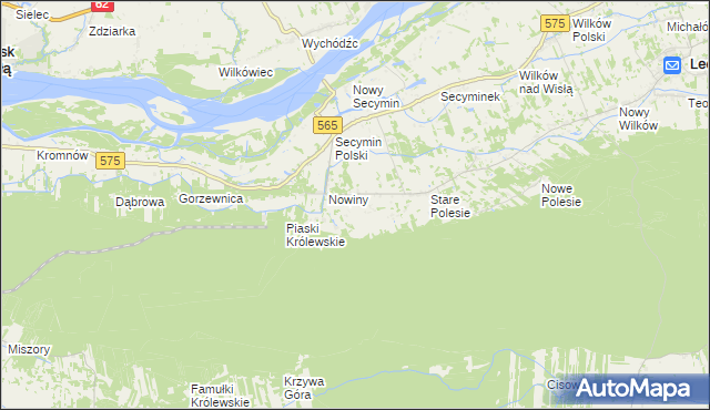 mapa Krubiczew, Krubiczew na mapie Targeo