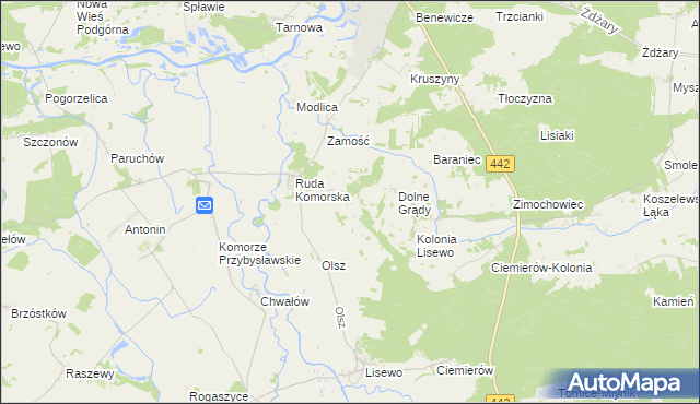 mapa Łupice gmina Pyzdry, Łupice gmina Pyzdry na mapie Targeo