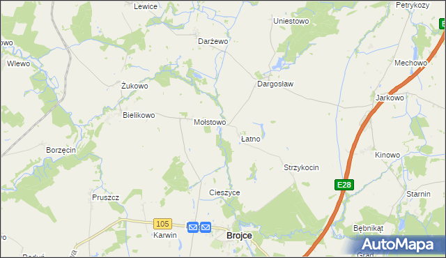 mapa Mołstówko, Mołstówko na mapie Targeo