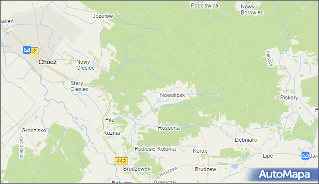 mapa Nowolipsk, Nowolipsk na mapie Targeo