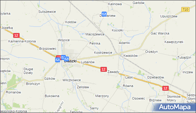 mapa Smaszków, Smaszków na mapie Targeo
