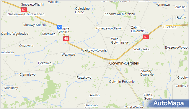 mapa Stary Kałęczyn, Stary Kałęczyn na mapie Targeo