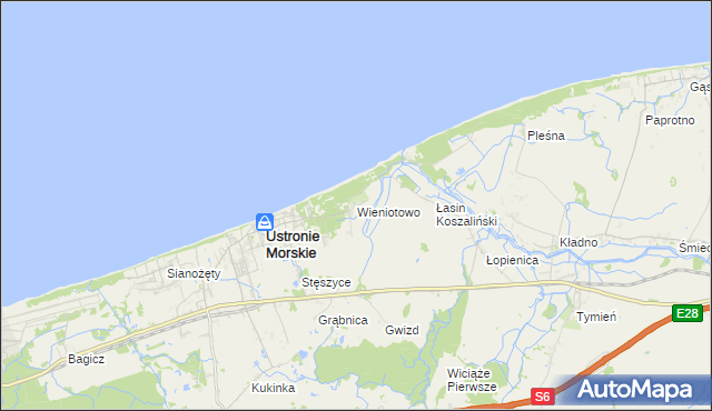 mapa Wieniotowo, Wieniotowo na mapie Targeo