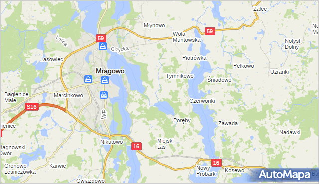 mapa Troszczykowo, Troszczykowo na mapie Targeo