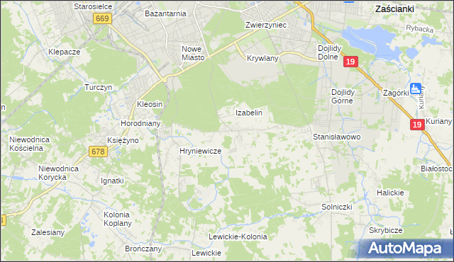 mapa Olmonty, Olmonty na mapie Targeo