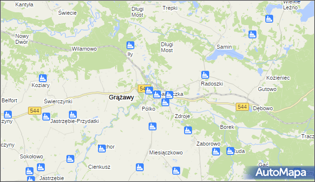 mapa Bartniczka, Bartniczka na mapie Targeo