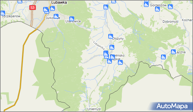 mapa Błażejów, Błażejów na mapie Targeo