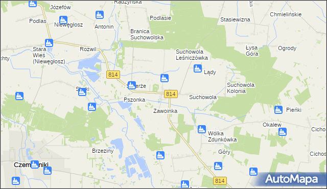 mapa Kuraszew, Kuraszew na mapie Targeo