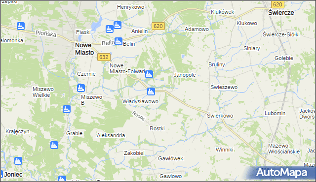 mapa Latonice, Latonice na mapie Targeo