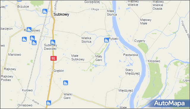 mapa Mały Garc, Mały Garc na mapie Targeo
