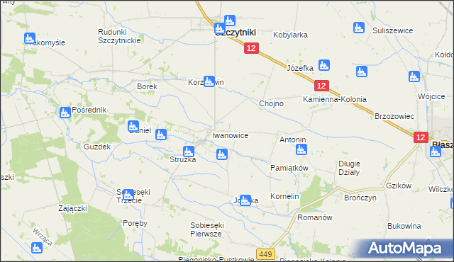 mapa Niemiecka Wieś, Niemiecka Wieś na mapie Targeo