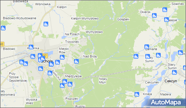 mapa Plaskosz, Plaskosz na mapie Targeo