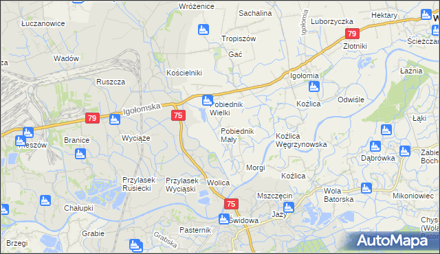 mapa Pobiednik Mały, Pobiednik Mały na mapie Targeo
