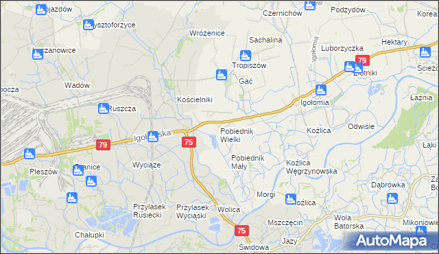 mapa Pobiednik Wielki, Pobiednik Wielki na mapie Targeo