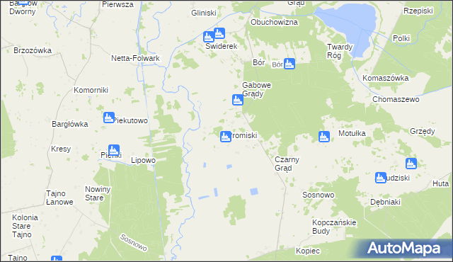 mapa Promiski, Promiski na mapie Targeo