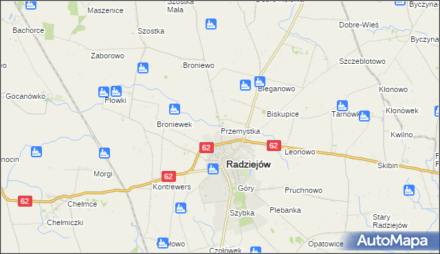 mapa Przemystka, Przemystka na mapie Targeo