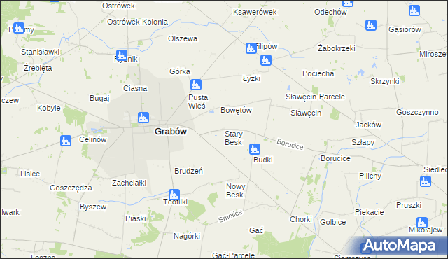 mapa Stary Besk, Stary Besk na mapie Targeo