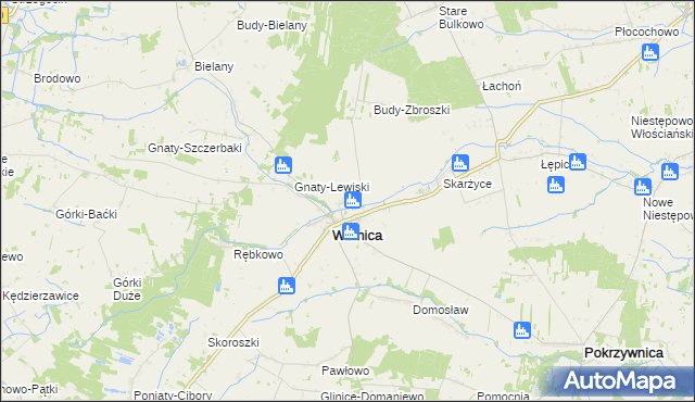 mapa Winniczka, Winniczka na mapie Targeo
