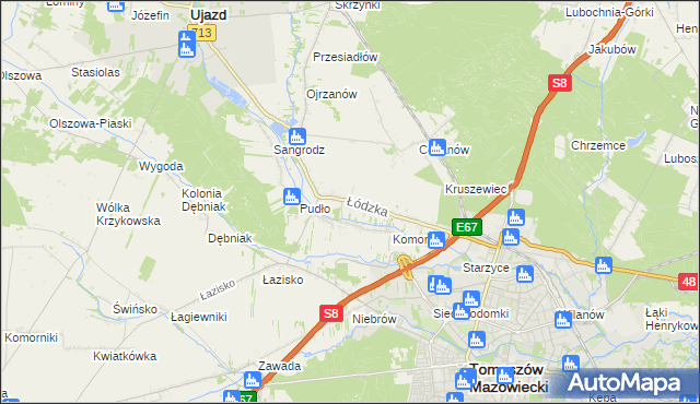 mapa Zaborów Pierwszy, Zaborów Pierwszy na mapie Targeo