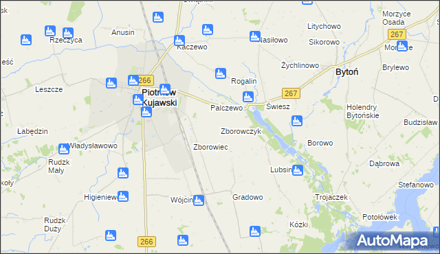 mapa Zborowczyk, Zborowczyk na mapie Targeo