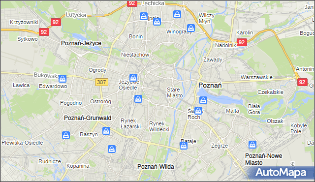 mapa Święty Marcin, Święty Marcin na mapie Targeo
