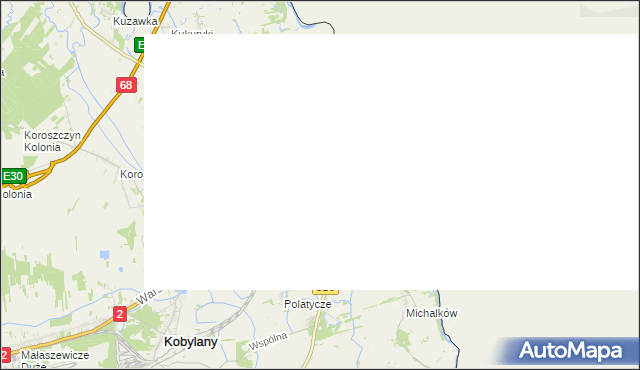 mapa Terespol powiat bialski, Terespol powiat bialski na mapie Targeo