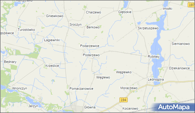 mapa Latalice, Latalice na mapie Targeo