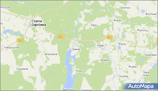 mapa Otnoga, Otnoga na mapie Targeo
