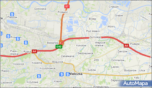 mapa Kokotów, Kokotów na mapie Targeo