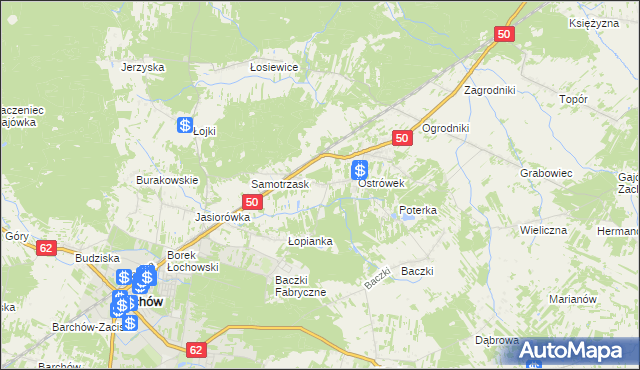 mapa Łojew, Łojew na mapie Targeo
