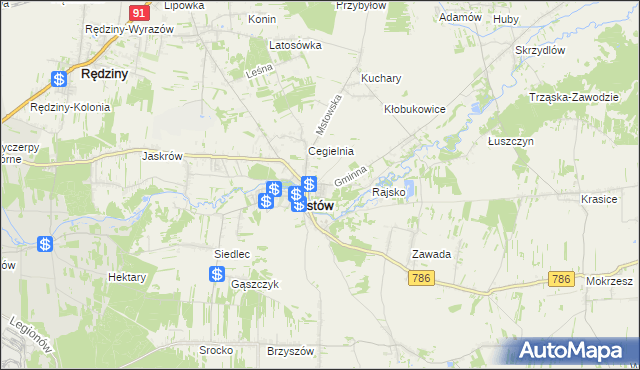 mapa Wancerzów, Wancerzów na mapie Targeo