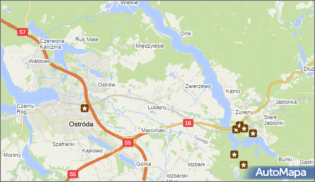 mapa Nowe Siedlisko, Nowe Siedlisko na mapie Targeo