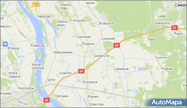 mapa Sobiekursk, Sobiekursk na mapie Targeo