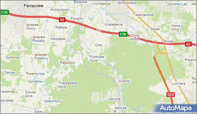 mapa Duraj, Duraj na mapie Targeo