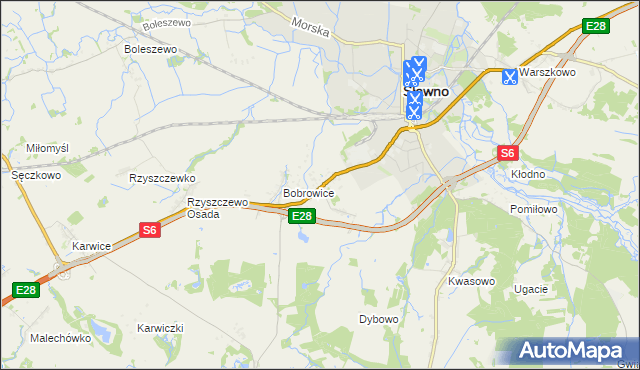 mapa Bobrowiczki, Bobrowiczki na mapie Targeo