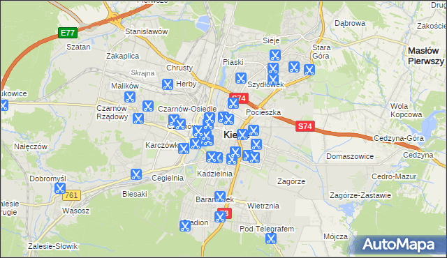 Fryzjer W Kielcach Usługi Na Mapie Targeo