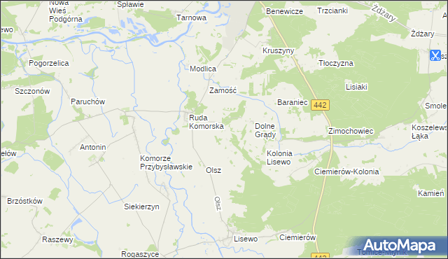 mapa Łupice gmina Pyzdry, Łupice gmina Pyzdry na mapie Targeo