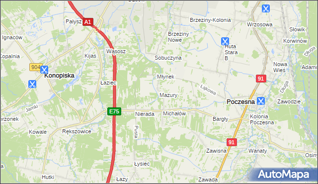 Fryzjer W Mazury Gmina Poczesna Usługi Na Mapie Targeo