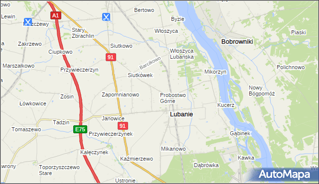 mapa Probostwo Górne, Probostwo Górne na mapie Targeo