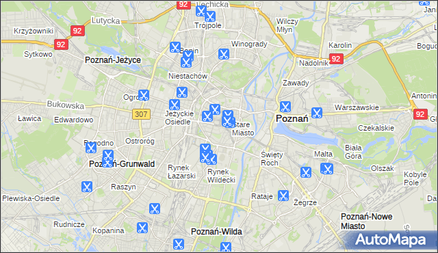 mapa Święty Marcin, Święty Marcin na mapie Targeo