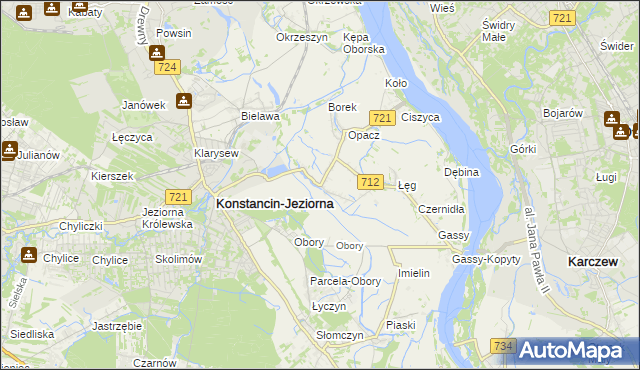 mapa Habdzin, Habdzin na mapie Targeo