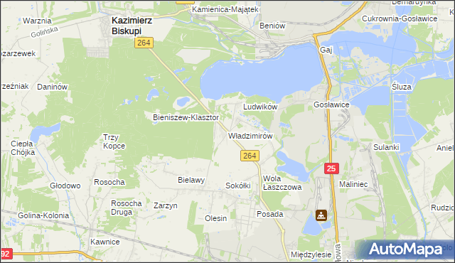 mapa Władzimirów, Władzimirów na mapie Targeo