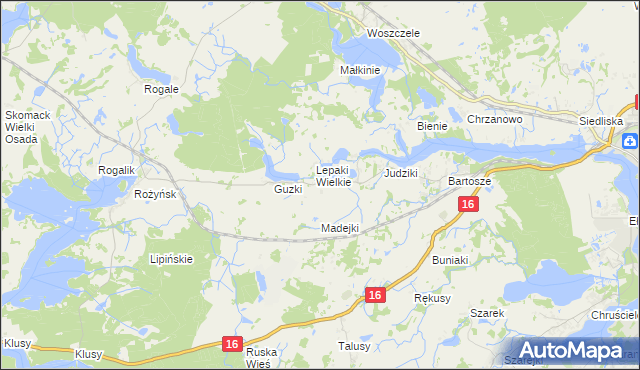 mapa Mołdzie, Mołdzie na mapie Targeo