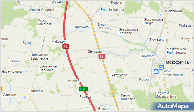 mapa Rękoraj, Rękoraj na mapie Targeo